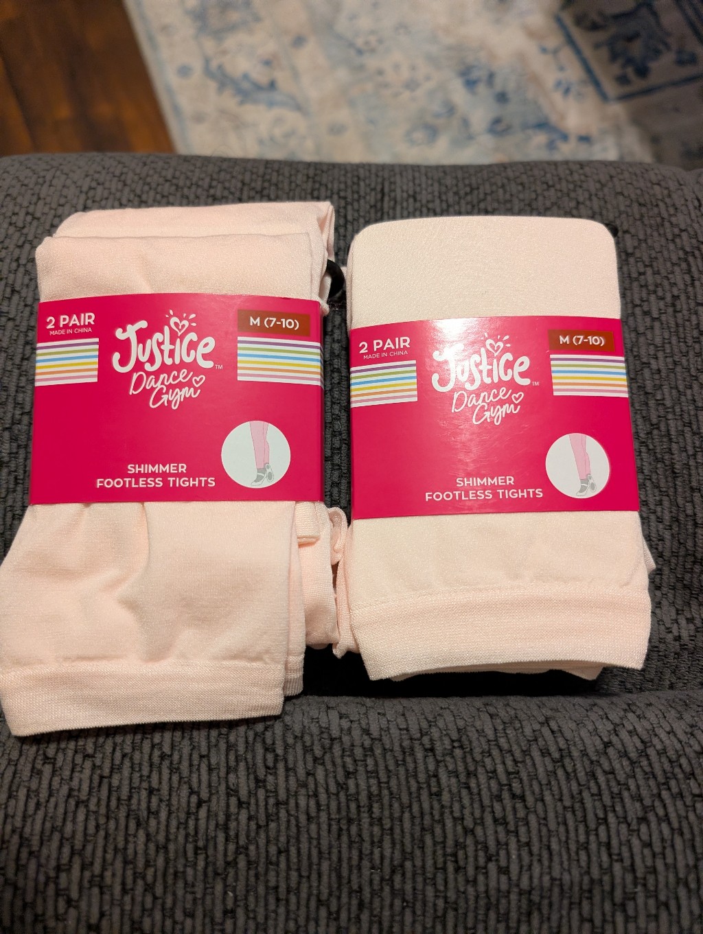 Shimmer Footless Tights